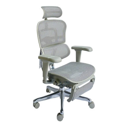 เก้าอี้เพื่อสุขภาพ DF PROCHAIR รุ่น Ergo Elite Ultra Plus สีเทา_0